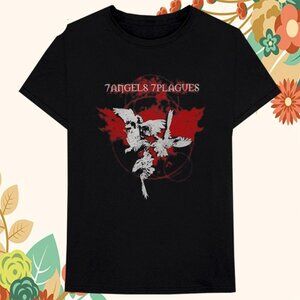 7 Angels 7 Plagues Splatter Birds T-shirt